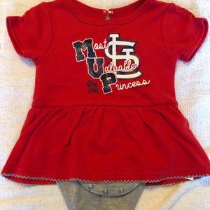 St Louis Cardinals MVP onesie